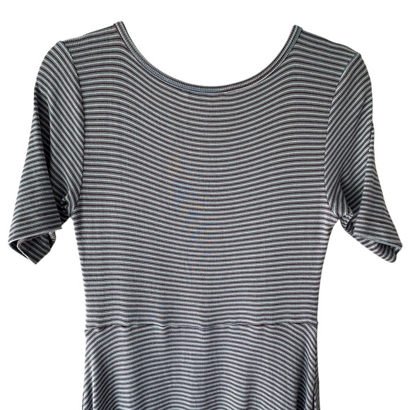 TOAD & CO | NWOT DAISY RIB STRIPED HENLEY DRESS POCKETS MICRO MODAL | MEDIUM - Picture 8 of 12